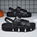 Summer Men's Clogs Slippers Beach Sandals Men Quick Dry River Sea Slippers Swimming Hollow Design Flats Casual Shoes. 
