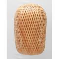 Earth friendly Bamboo Made Oval Shaped Hanging Lamp Shaded - 1.