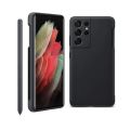 For Samsung S21 Ultra Silicone Case with S Pen Replacement For Samsung Galaxy S21 Ultra Stylus Pen+Case Built-in Pen Slot. 