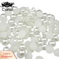 Faux Half Pearl Bead Flat Bk DIY Resin Faux We Pearl. 