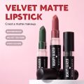 Matte Misty Lipstick Purple Chocolate Lipstick Red Face Black, Durable, Smooth, Moisturizing Formula, Painting Stage Cosmetics.