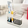 Multifunction Toothbrush Toothpaste Storage Rack. 