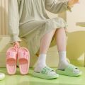 Slippers EVA summer couple internet celebrity wear home non-slip bathroom ladies men's light adult slippers.