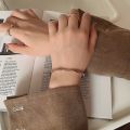 Fashion Luxury Korean Jewelry Retro Girl's Unusual Bracelet Cuff For Women.