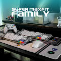 FANTECH WG9S Super Maxfit Wireless Gaming Mouse PixArt PAW3311 12000DPI Improved Ultra-Grippy Coating Wired Mouse Macro Button Mice. 