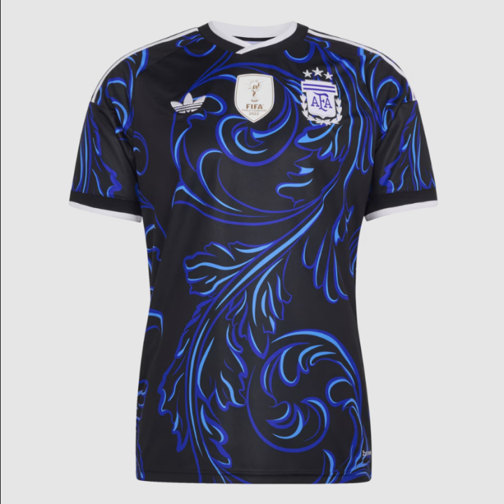 Argentina Home/Away Kit - Fan Edition Jersey - Argentina Jersey AFC - Argentina National Team Jersey 2026/27 Season - Thai Premium Version - Pin Mash Fabrics - Premium Embroidary - Half Sleeve - New Football Jersey - World Cup 2026 Design - Premium