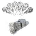 Convenient 50Pcs Thread Leading Tool Easy Threader Hand Sewing Insertion Tool Hand Sewing Craft Tools Color Threader Stitch Tools Wire Leader Needle-threader.