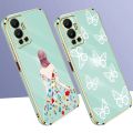 For Infinix Hot 12 Case Fashion Girl Ins Style Soft Silicone Plating Phone Cases Back Cover For Infinix Hot12 X6817 Coque Fundas. 