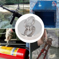 Super Fishing Magnet, Powerful High Power Magnet with Ring for Hoisting Hanging. 