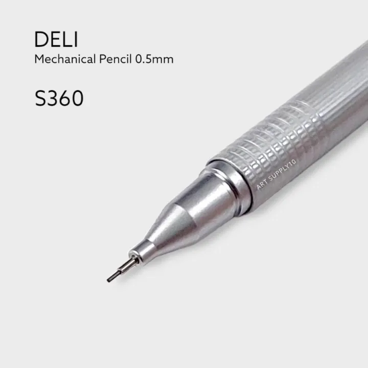 Deli%20S360%20Metal%20Body%20Graph%20gear%20mechanical%20pencil%200.5m%20-%20Image%205