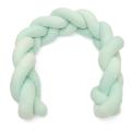 Green 1M Weave Long Strip Knot Ball Pillow Creative Baby Room Decoration Soft. 