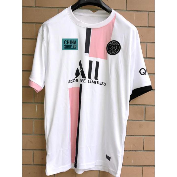 Psg Away New Jersey For Men - White - Jersey Football