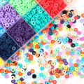 Clay Beads for Jewelry Making Accessories DIY Bracelets Necklace Earring Craft Kits For Children Gift 4000pcs/Box. 