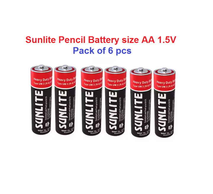 Sunlite%20Pencil%20Battery%20Heavy%20Duty%20Size%20Aa%201.5V%20Pack%20Of%206%20Pcs%20-%20Rechargeable%20Battery%20-%20Image%203