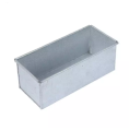0.5 Pound Bread Mold Cake pan - Silver. 