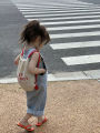 Children's Jumpsuit Summer2023New Boys and Girls Light Color Denim Suspender Pants Baby Retro Korean Children's Clothing Fashion. 
