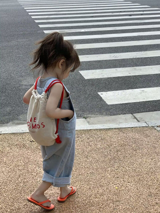 Children's%20Jumpsuit%20Summer2023New%20Boys%20and%20Girls%20Light%20Color%20Denim%20Suspender%20Pants%20Baby%20Retro%20Korean%20Children's%20Clothing%20Fashion%20-%20Image%204