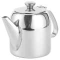 Coffee Pot Teapot Stainless Steel Kettle Cold Water Jug Short Spout for Hotel Restaurant. 