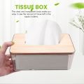 Minimalist Tissue Box Cover Holder, for Bathroom, Bedroom.