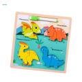 Wooden Puzzle Drawing Board Development Toy Shape Matching for 1 2 3 Years Old Boys Girl Kids.