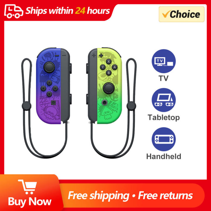 Joy Cons Wireless Joycons Gamepad Joystick Controller Switch Joypad Dual Vibration Screenshot Wake up Motion Control