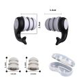 Professional Noise-Reducing Silicone Earplugs (Up to 40dB) — Reusable, Washable 3-Layer Soundproof Design for Sleep, Study, Travel & Concerts (4 Colors).