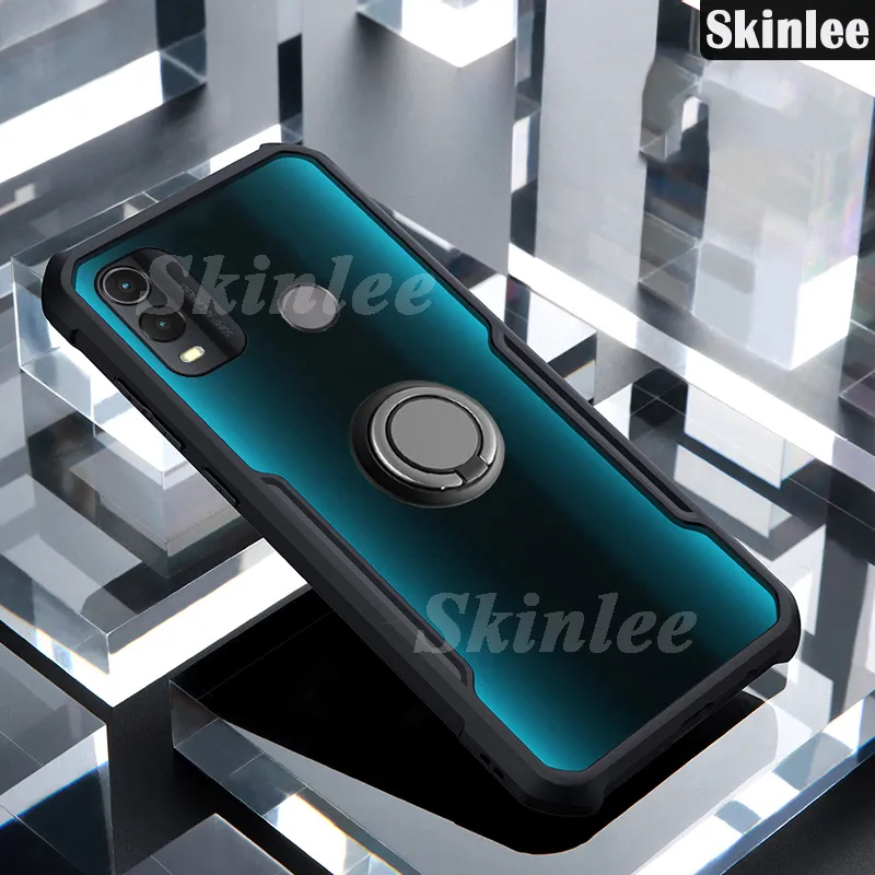 ZXLZKQ Custodia per Nokia G11 Plus (6.52 Pollice) con [1 X Vetro temperato Pellicola Protettiva ], Nero Morbida Silicone Antiurto TPU Cover per Nokia G11 Plus - Camelia