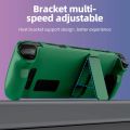 For Steam Deck Game Console Cover Shell with Bracket Shockproof Protection Case Frame Protector Stand Non-slip Cover Accessorie. 