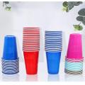 16-Ounce Plastic Party Cups in Red (50 Pack) Disposable Plastic Cups Recyclable Red Cups with Fill Lines for Drinks,BBQ,Picnics. 
