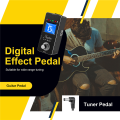 -901 Guitar Tuner Effect Pedal Mini Chromatic True Bypass.