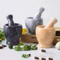 Handheld Marble Mortar and Pestle Set - Ash. 