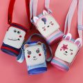 Portable Cartoon Water Bottle Bag with Strap tumbler bag holder sling bag Thermos Cup Cover Adjustable Water Bottle Cover Protective Pouch Carrier Bag For Student Kids. 