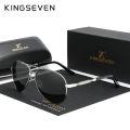 KINGSEVEN NEW Fashion Men's Aluminum Sunglasses Polarized Fishing Driving Sun glasses Brand Men UV400 Photochromism Lens Male.