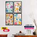 4 pcs Most Unique Combo Wallboard set for Home Decoration. Wall Decoration for Home.