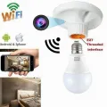 HD Bulb Base Wireless IP Camera Lamp Holder Security camera.
