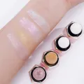3D Face Brighten Highlighter Waterproof Lasting Gold Purple Highlight Sponge Stick Water Light Face Boost Luster Makeup Cosmetic. 