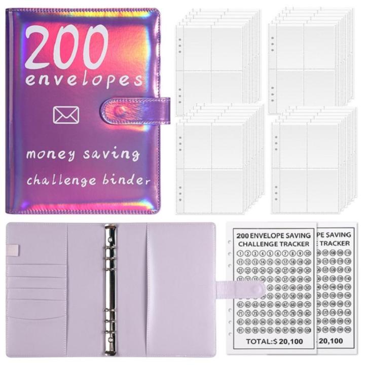 23.3*18CM%20100%20Envelope%20Challenge%20Binder%20Personal%20Finance%20Imitation%20leather%20Five%20colors%20Challenge%20the%20$20%20notebook%20100%20savings%20book%20for%20Money%20Saving%20Financial%20Planning%20Budget%20Management%20Personal%20Use%20-%20Image%206