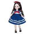 High value 6 minutes 30 cm Internet celebrity doll Douyin with the same BJD little princess set girl birthday gift toy. 