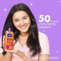 Clean & Clear Foaming face wash for oily skin, removes 99.8% pimple causing germs, Home & travel - 50ml.