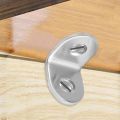 20 Pcs Stainless Steel L Bracket Corner Brace Joint Fastener L Shaped Corner Fastener Joints Bracket.