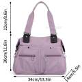 Women Bag Handbag Large Portable Waterproof Female Oxford Shoulder Messenger Crossbody Bag.