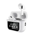 A9 Pro ANC/ENC 5th Generation Wireless Earbuds with LCD Smart Color Screen - Noise Cancelling, Long Battery Life. 