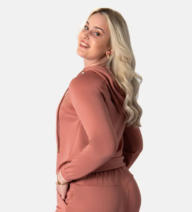 Leafletic%20Ladies%20Comfort%20Cropped%20Hoodie%20%7C%20Adjustable%20Pullover%20Hoodie%20for%20Women%20%7C%20Soft%20&%20Stretchable%20Activewear%20Sweatshirt%20%7C%20Stylish%20Hoodie%20for%20Girls%20-%20Image%204