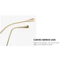 【beauty code store】(NEW)Edith Glasses Tony Iron Man Spider Sunglasses Women Men Metal Frame Eyeglasses. 