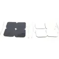 White Physiotherapy Equipments Self Adhesive Electrode Pads For Electronic Stimulators, Ift, Tens,Ems & Pulse Massagers. 