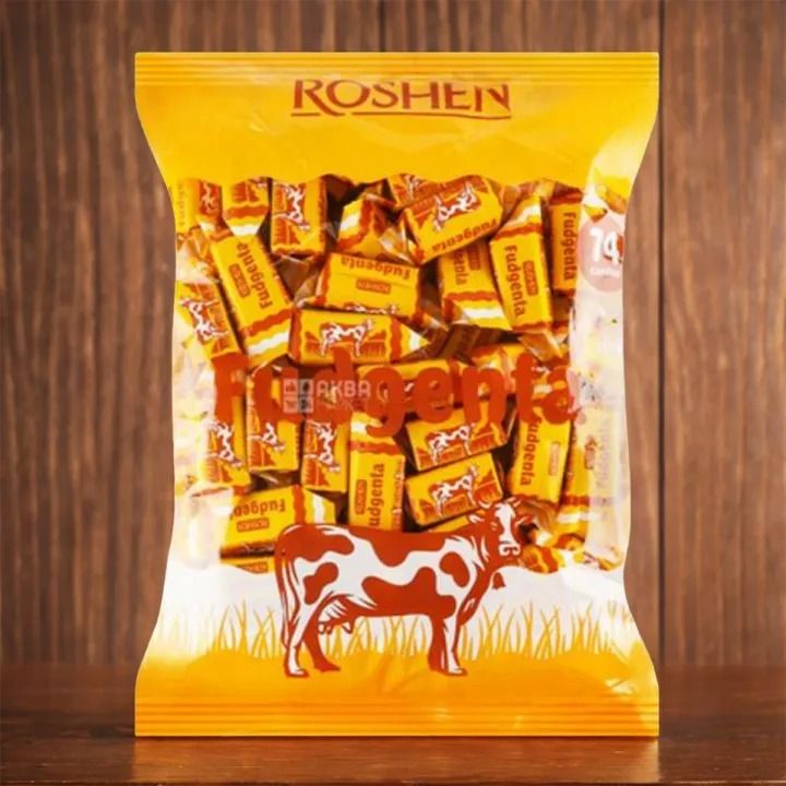 Roshen Fudgenta, 785g, Unglazed candies(Imported From UAE)