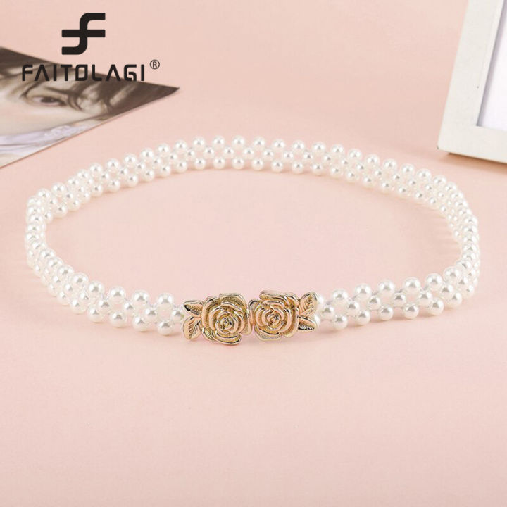 Fashion%20Pearl%20Belts%20For%20Women%20Dresses%20Elastic%20Buckle%20Ladies%20Belt%20Flower%20Butterfly%20Crystal%20Girls%20Waist%20Belts%20Waistband%20-%20Image%202
