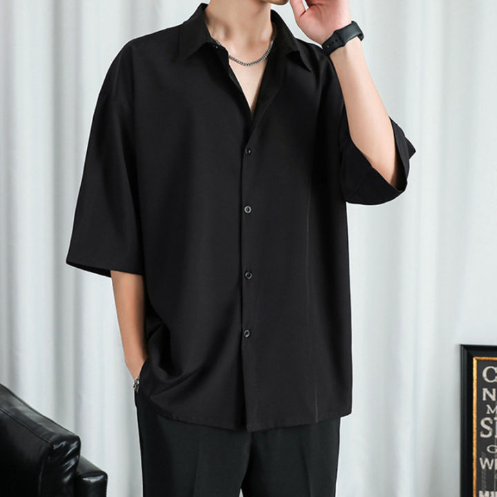 IELGY%20men's%20ice%20silk%20thin%20short%20sleeve%20shirt%20-%20Image%203