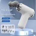 3-Head Fascia Gun 9-Head Interchangeable Body Massager Deep Hitting Muscle Relaxation Shoulder, Waist and Back Massager.