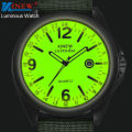 XINEW Military Watches Men Fashion Glow Luminous Watch Calendar Quartz Watch Nylon Strap Watches Men Sports Watches horloge man.
